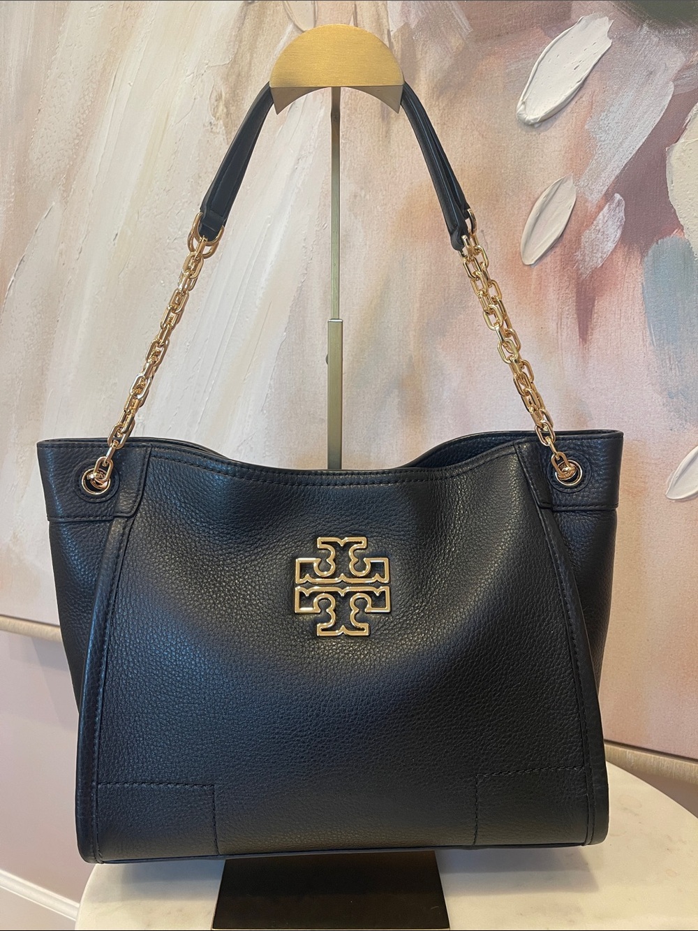 NWOT Tory Burch Britten Slouchy Shoulder Bag